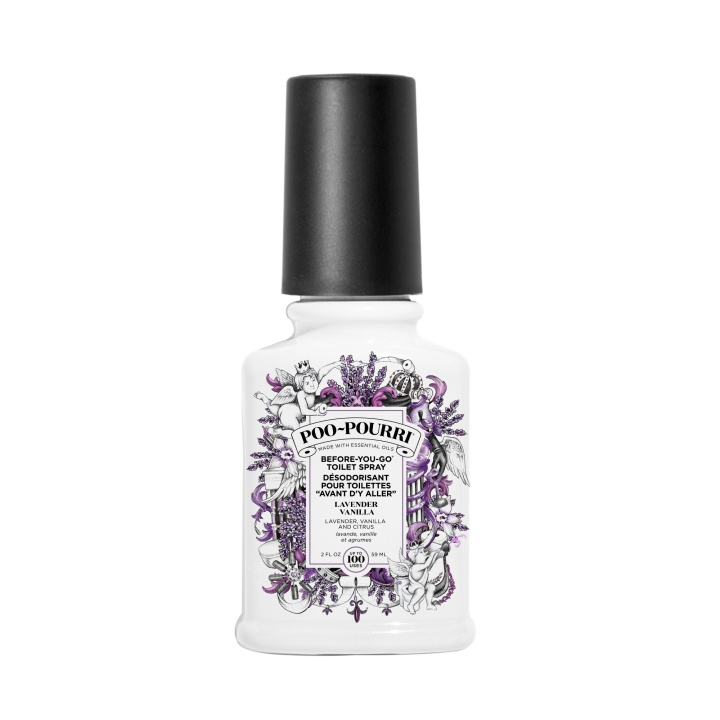 Poo~Pourri Lavendel Vanille Toiletspray 59 ml in de groep BEAUTY & HEALTH / Geuren & Parfum / Overige geuren / Geurverspreider bij TP E-commerce Nordic AB (D04717)