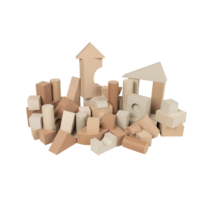 Babytrold Foam building blocks - Sand (18-49SA) in de groep SPEELGOED, KINDER- & BABYPRODUCTEN / Speelgoed / Bouwspeelgoed / Bouwblokken bij TP E-commerce Nordic AB (D04828)