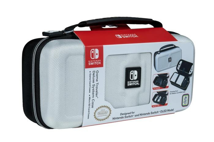 NACON Koffer Deluxe Reisetui Wit (Oled) /Nintendo Switch in de groep HOME ELECTRONICS / Spelconsoles en accessoires / Nintendo Switch / Accessoires bij TP E-commerce Nordic AB (D04853)