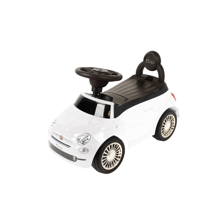 Babytrold Fiat 500 - Ride-On auto - Wit (20-42FI-H) in de groep SPEELGOED, KINDER- & BABYPRODUCTEN / Speelgoed / Loopauto\'s bij TP E-commerce Nordic AB (D04914)