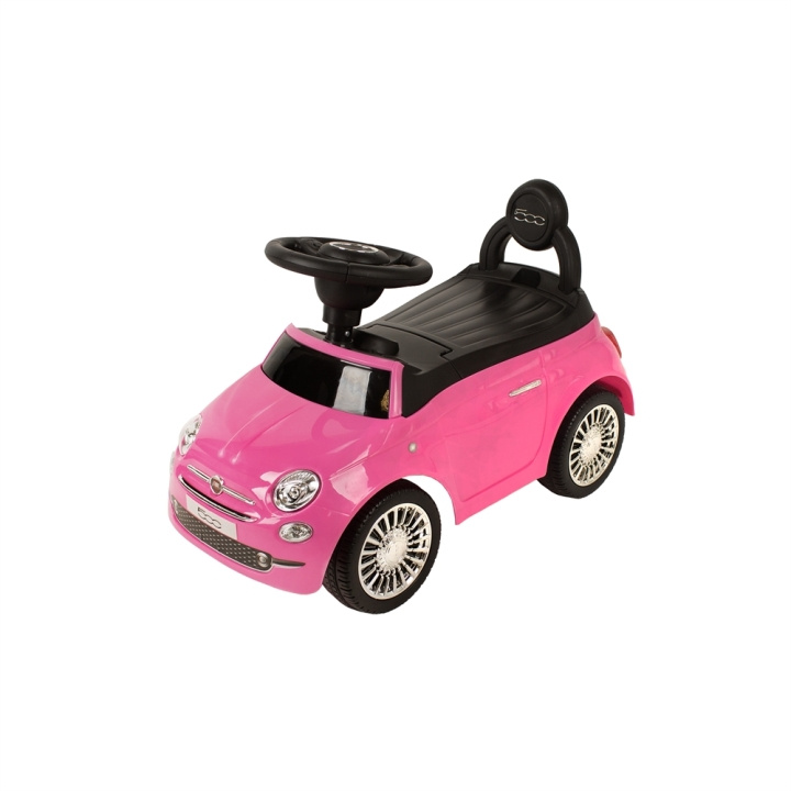 Babytrold Fiat 500 - Ride-On auto - roze (20-42FI-P) in de groep SPEELGOED, KINDER- & BABYPRODUCTEN / Speelgoed / Loopauto\'s bij TP E-commerce Nordic AB (D04915)