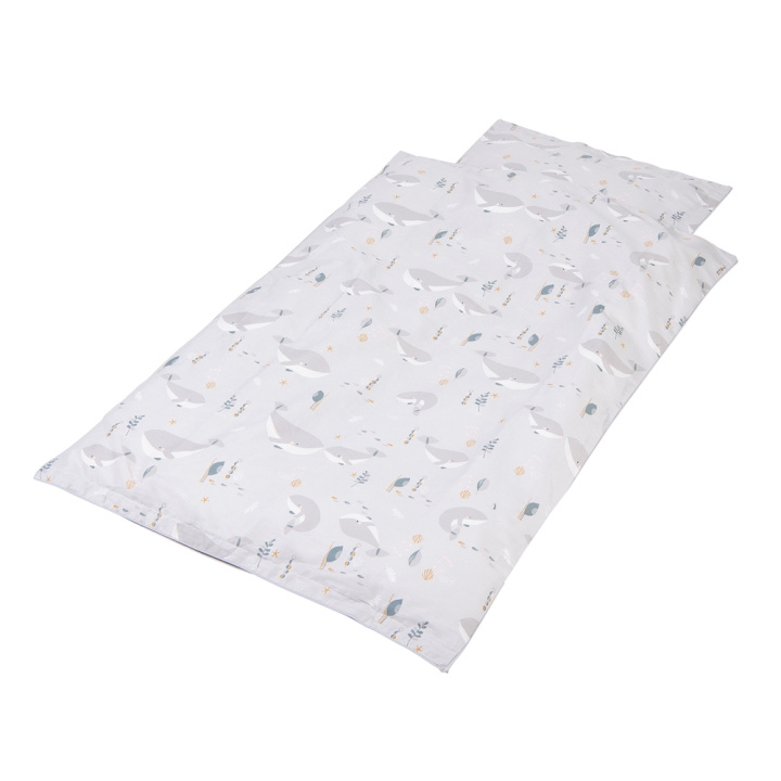 Babytrold Junior Beddengoed - 100x140 - Walvis (17-71HV) in de groep SPEELGOED, KINDER- & BABYPRODUCTEN / Kindertextiel / Beddengoed bij TP E-commerce Nordic AB (D04921)