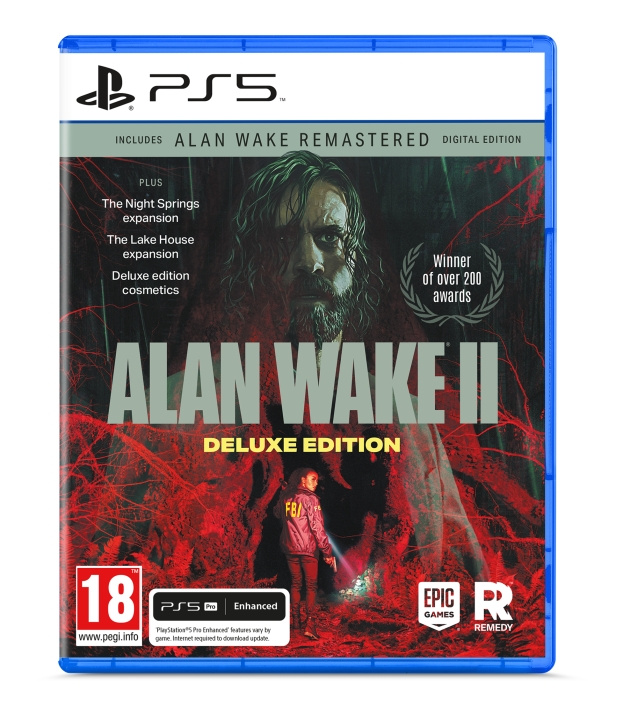 Alan Wake 2 (Deluxe Edition) (PS5) in de groep HOME ELECTRONICS / Spelconsoles en accessoires / Sony PlayStation 5 / Spel bij TP E-commerce Nordic AB (D04944)