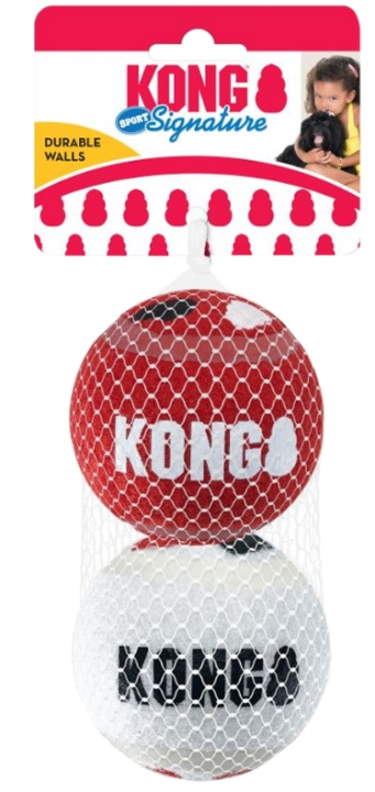 Kong Handtekening Sportballen 2-pack 8cm L - (KongSKSB12E) in de groep HUISHOUDEN & TUIN / Huisdieraccessoires / Hond bij TP E-commerce Nordic AB (D04956)