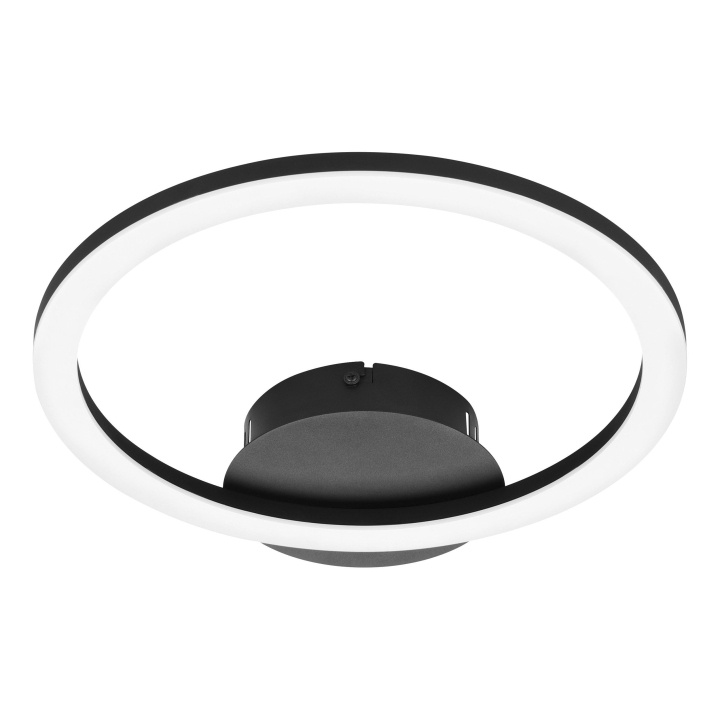 Eglo Paranday-Z plafondlamp cirkel zwart 34x30 - TW - Zigbee, Bluetooth in de groep HOME ELECTRONICS / Verlichting / Plafondverlichting bij TP E-commerce Nordic AB (D04998)