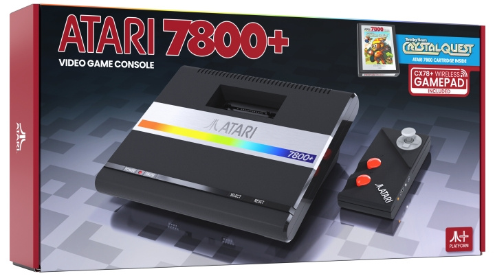 Atari 7800+ in de groep HOME ELECTRONICS / Spelconsoles en accessoires / Overige games bij TP E-commerce Nordic AB (D05014)