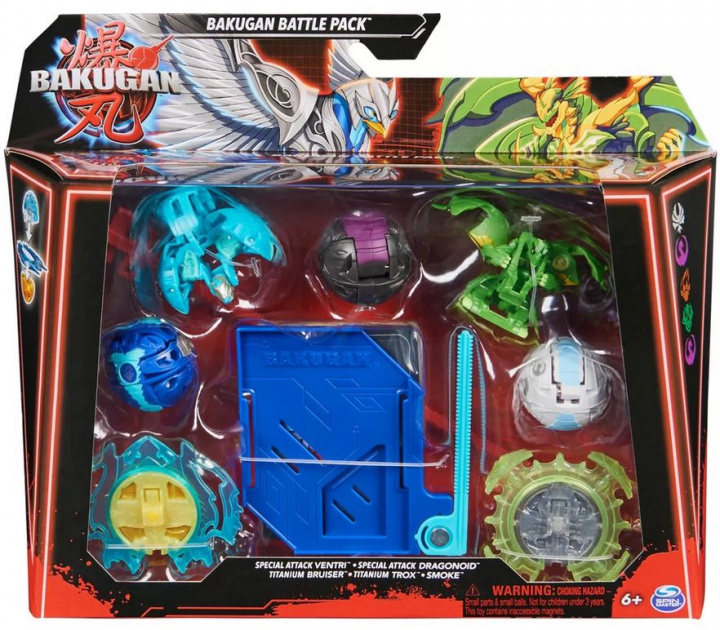 Bakugan 3.0 Battle Pack - Ventri en Dragonoid in de groep SPEELGOED, KINDER- & BABYPRODUCTEN / Speelgoed / Figuren, Miniaturen & accessoires bij TP E-commerce Nordic AB (D05039)