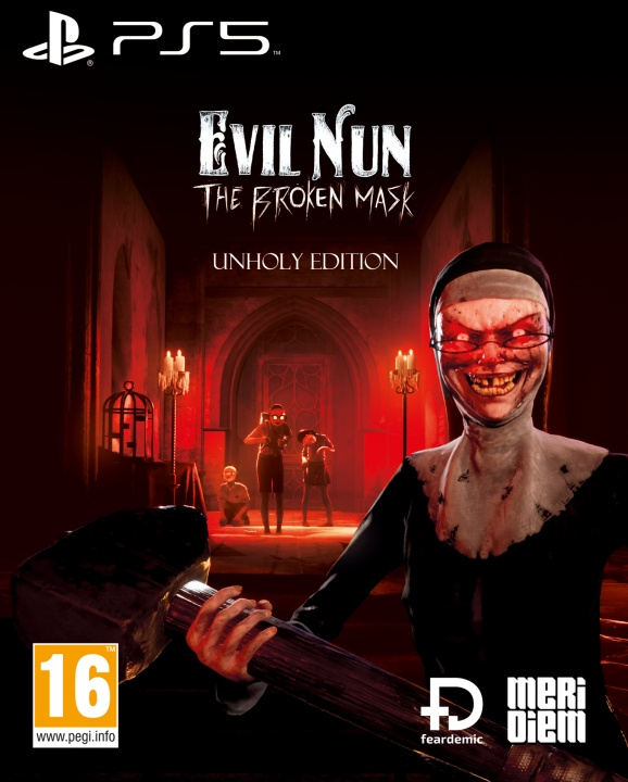 Evil Nun: The Broken Mask (Unholy Edition) (PS5) in de groep HOME ELECTRONICS / Spelconsoles en accessoires / Sony PlayStation 5 / Spel bij TP E-commerce Nordic AB (D05044)