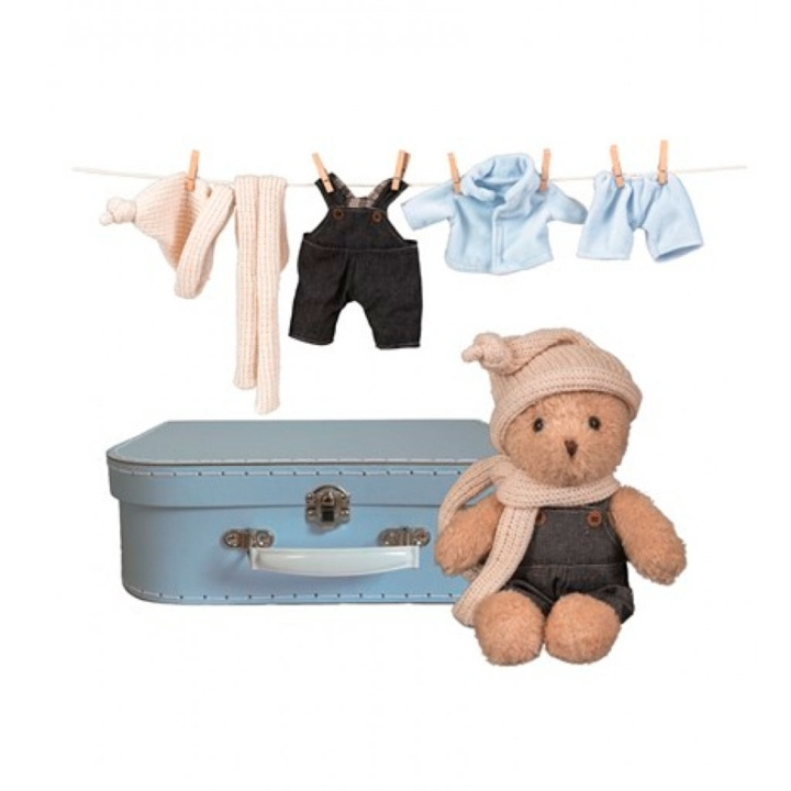 Egmont Toys Morris Met Kleren In Een Koffertje - (700104) in de groep SPEELGOED, KINDER- & BABYPRODUCTEN / Babyspeelgoed / Knuffels bij TP E-commerce Nordic AB (D05104)