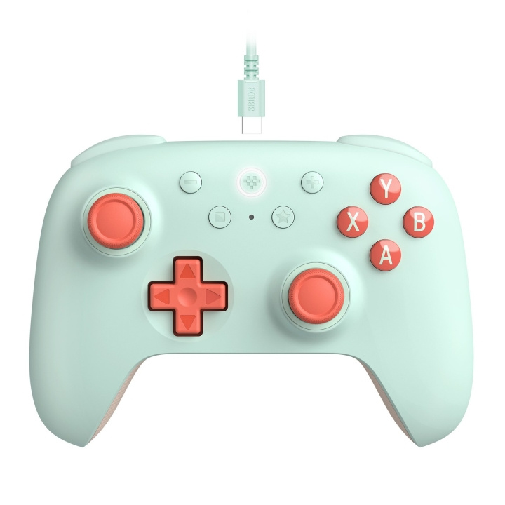 8Bitdo Ultimate 2C Bedrade Pad Mint in de groep COMPUTERS & RANDAPPARATUUR / GAMING / Gaming accessoires bij TP E-commerce Nordic AB (D05117)