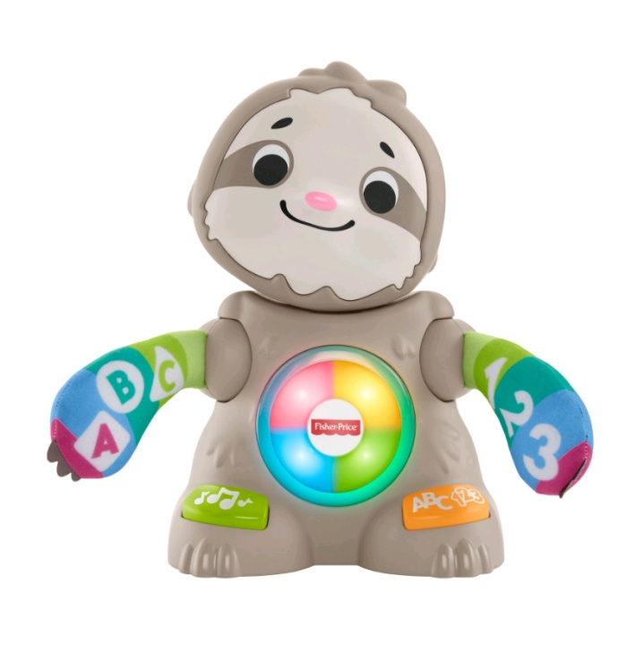 Fisher-Price Linkimals - Zachte bewegingen luiaard - (Deens) (GRB12) in de groep SPEELGOED, KINDER- & BABYPRODUCTEN / Muziek, Zang en afbeelingen / Muziekinstrumenten bij TP E-commerce Nordic AB (D05119)