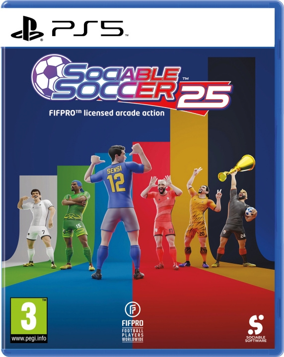 Sociable Soccer 25 (PS5) in de groep HOME ELECTRONICS / Spelconsoles en accessoires / Sony PlayStation 5 / Spel bij TP E-commerce Nordic AB (D05131)