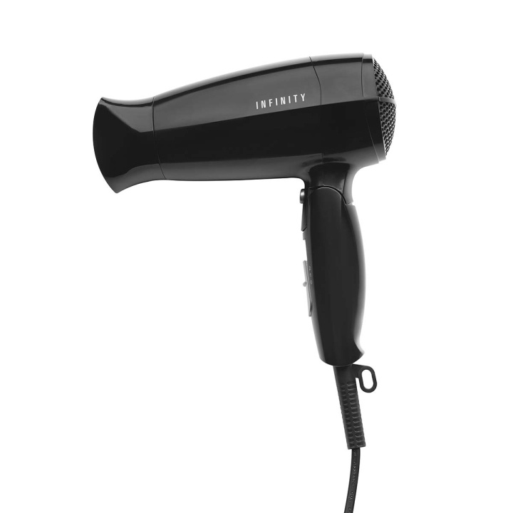 MELISSA Haardroger met inklapbare handgreep 1600W Zwart in de groep BEAUTY & HEALTH / Haar & Styling / Stylingtools / Haardroger bij TP E-commerce Nordic AB (D05471)