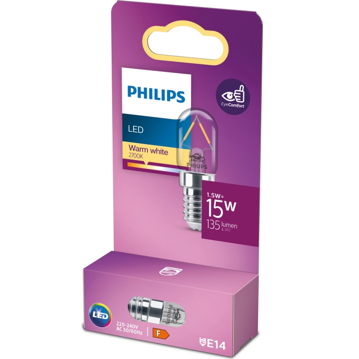 Philips LED E14 Filament Deco T20 15W 135lm in de groep HOME ELECTRONICS / Verlichting / LED-lampen bij TP E-commerce Nordic AB (D05498)