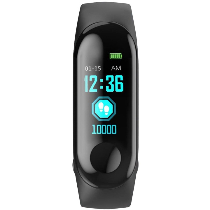 Celly Trainer Smartband Svart in de groep SPORT, VRIJE TIJD & HOBBY / Smartwatch & Activiteitsmeters / Activiteitsarmbanden bij TP E-commerce Nordic AB (D05519)