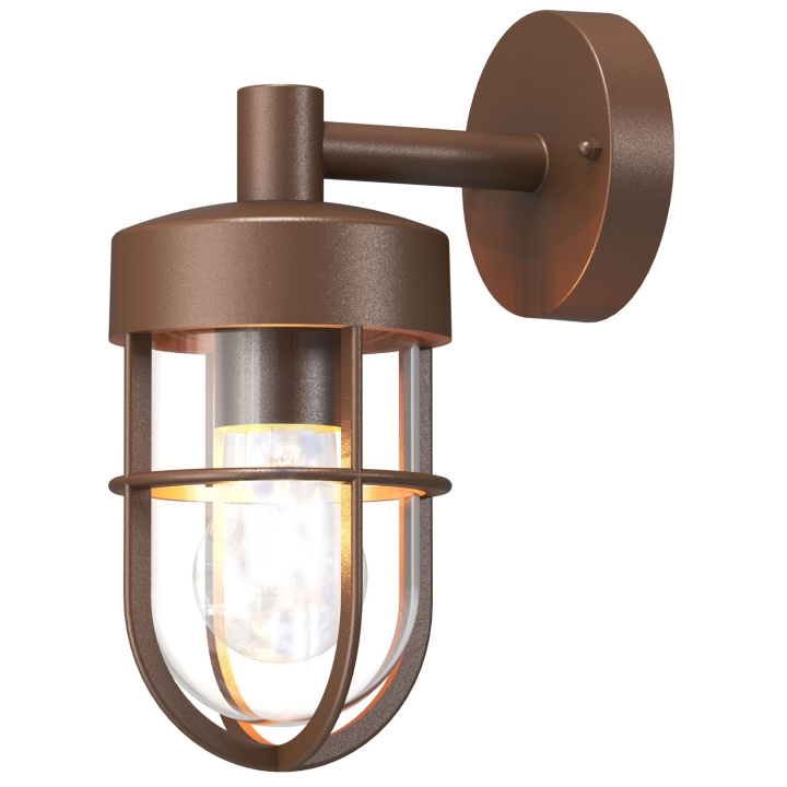 Llitt Jimmy Väggarmatur E27-sockel IP44 Corten in de groep HUISHOUDEN & TUIN / Elektriciteit & Verlichting / Buitenverlichting / Buitenwandlamp / Buitenwandlamp zonder sensor bij TP E-commerce Nordic AB (D05544)