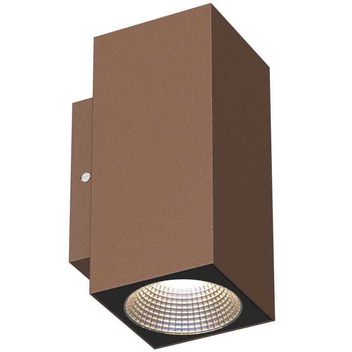 Llitt Mathias II Väggarmatur LED IP65 3000K 6W 520lm Corten in de groep HUISHOUDEN & TUIN / Elektriciteit & Verlichting / Buitenverlichting / Buitenwandlamp / Buitenwandlamp zonder sensor bij TP E-commerce Nordic AB (D05556)