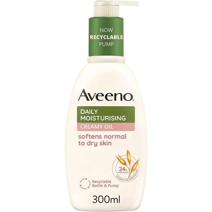 Aveeno Daily Moisturising Creamy Oil 300ml in de groep BEAUTY & HEALTH / Huidsverzorging / Lichaamsverzorging / Bad- en douchegels bij TP E-commerce Nordic AB (D05585)