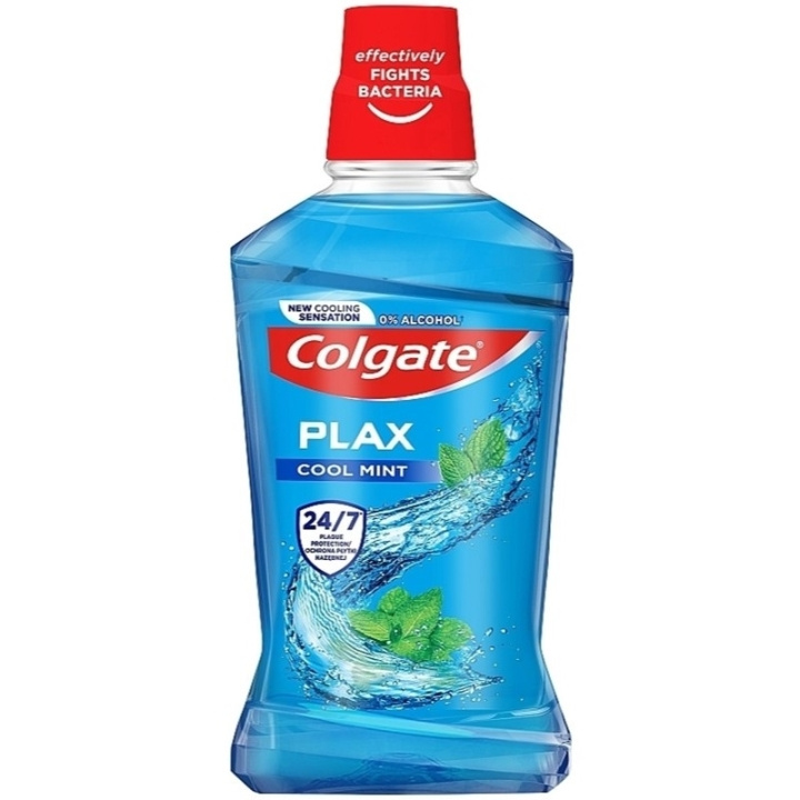 Colgate Plax Mouthwash Cool Mint 500ml in de groep BEAUTY & HEALTH / Mondverzorging / Elektrische tandenborstelaccessoires bij TP E-commerce Nordic AB (D05586)