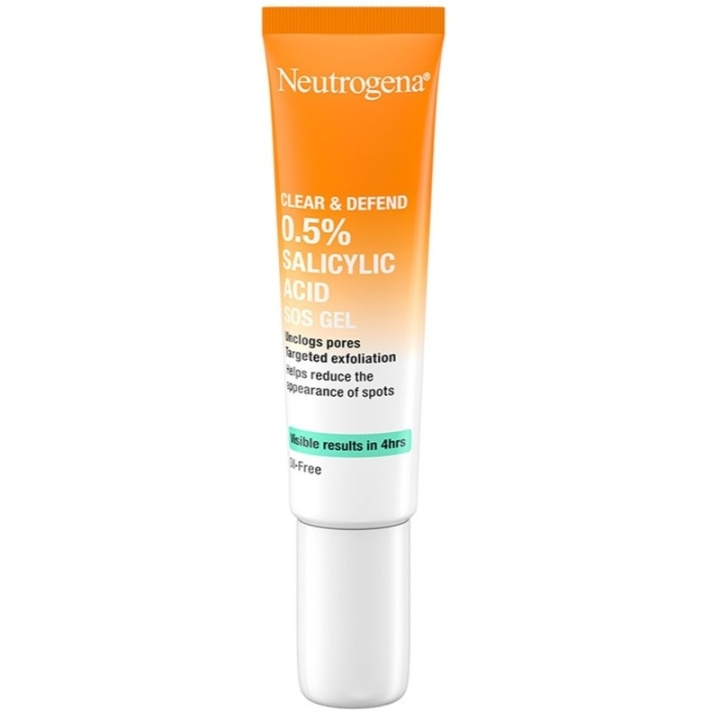 Neutrogena Clear & Defend 0.5% Salicylic Acid SOS Gel 15ml in de groep BEAUTY & HEALTH / Huidsverzorging / Gezicht / Gezichtscrèmes bij TP E-commerce Nordic AB (D05590)