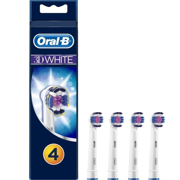 Oral B 3D White Toothbrush Head 4pc in de groep BEAUTY & HEALTH / Mondverzorging / Elektrische tandenborstelaccessoires bij TP E-commerce Nordic AB (D05595)