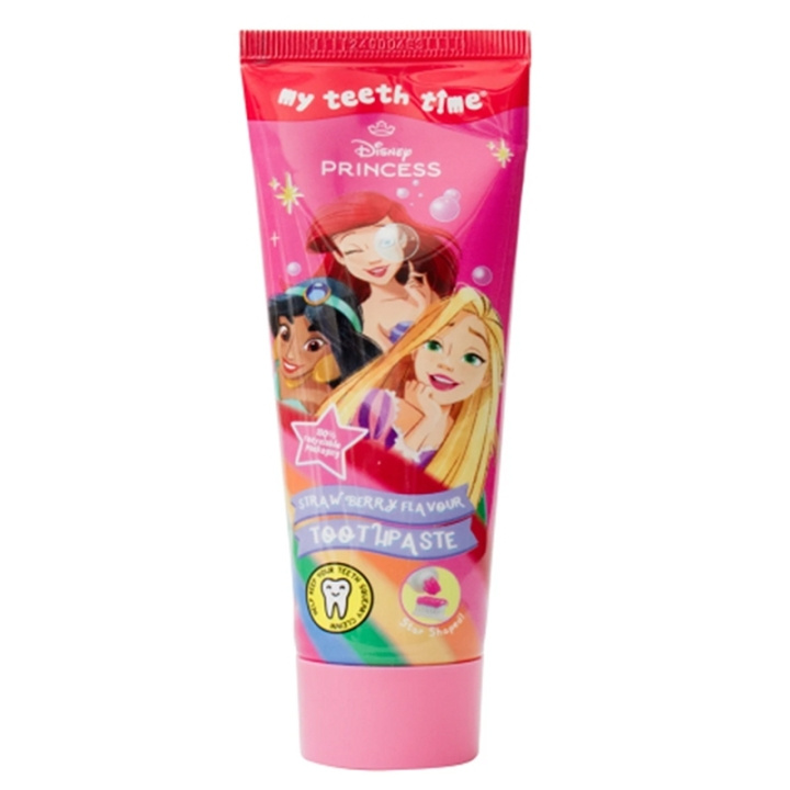 Disney Princess Toothpaste Strawberry 75ml in de groep BEAUTY & HEALTH / Mondverzorging / Elektrische tandenborstelaccessoires bij TP E-commerce Nordic AB (D05598)