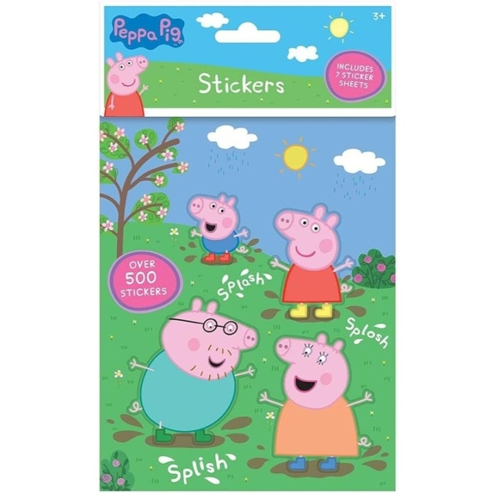 Peppa Pig 500 Stickers in de groep SPEELGOED, KINDER- & BABYPRODUCTEN / Speelgoed / Ambachten bij TP E-commerce Nordic AB (D05602)