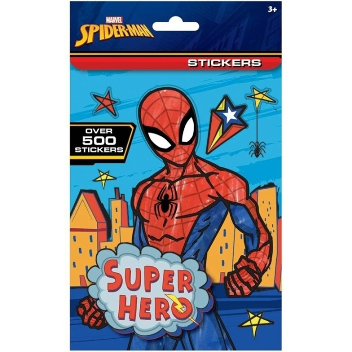 Marvel Spider-Man 500 Stickers in de groep SPEELGOED, KINDER- & BABYPRODUCTEN / Speelgoed / Ambachten bij TP E-commerce Nordic AB (D05604)