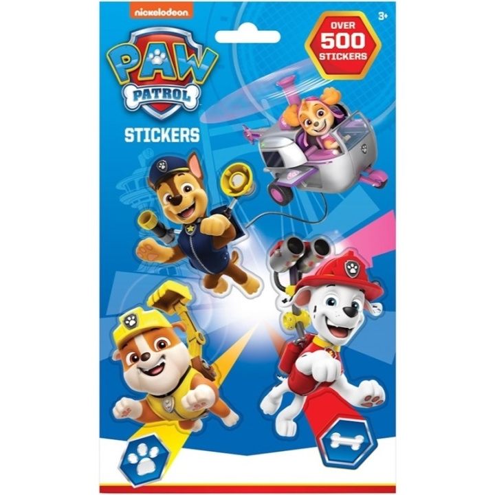 Paw Patrol 500 Stickers in de groep SPEELGOED, KINDER- & BABYPRODUCTEN / Speelgoed / Ambachten bij TP E-commerce Nordic AB (D05605)