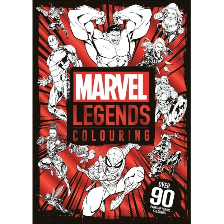 Marvel Legends Colouring Book in de groep SPEELGOED, KINDER- & BABYPRODUCTEN / Speelgoed / Ambachten bij TP E-commerce Nordic AB (D05611)