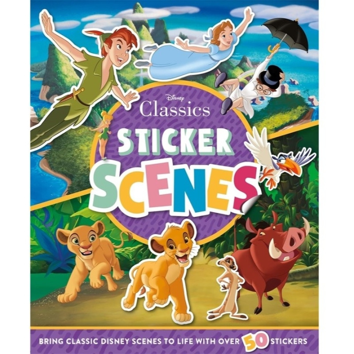 Disney Classics Sticker Scenes in de groep SPEELGOED, KINDER- & BABYPRODUCTEN / Speelgoed / Ambachten bij TP E-commerce Nordic AB (D05612)