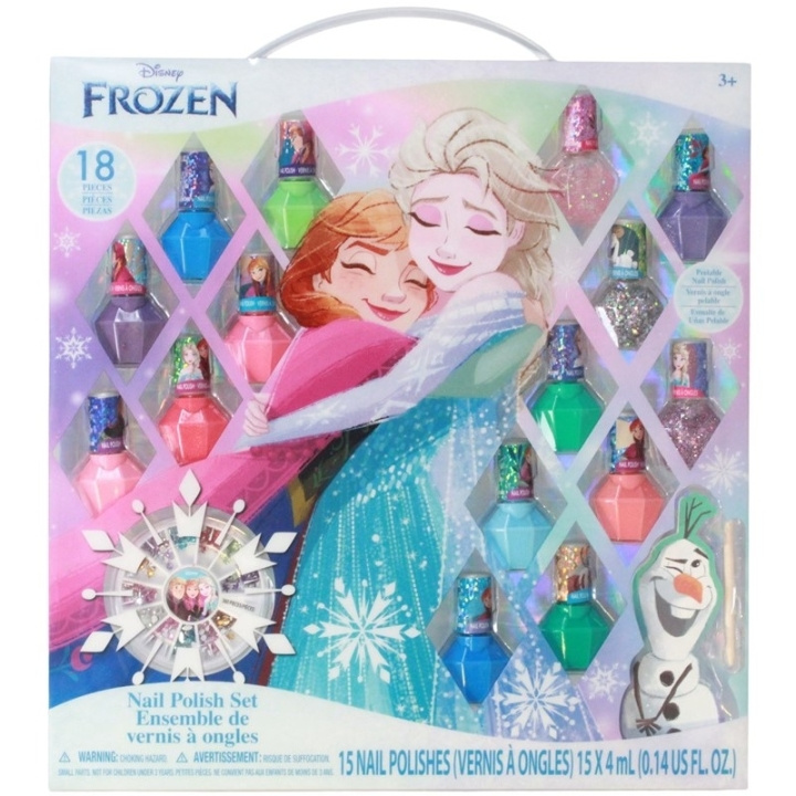 Disney Frozen Nail Polish Set in de groep BEAUTY & HEALTH / Manicure/pedicure / Nagellak bij TP E-commerce Nordic AB (D05613)