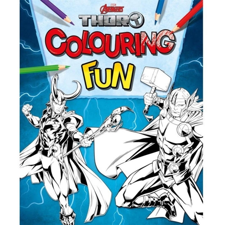 Marvel Thor Colouring Fun in de groep SPEELGOED, KINDER- & BABYPRODUCTEN / Speelgoed / Ambachten bij TP E-commerce Nordic AB (D05615)