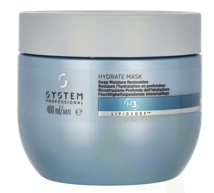 Wella System P. - Lipid Code - Hydrate Mask H3 400 ml in de groep BEAUTY & HEALTH / Huidsverzorging / Gezicht / Maskers bij TP E-commerce Nordic AB (D05668)