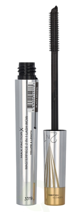 Max Factor Masterpiece 2 In 1 Lash Wow Mascara 7 ml #02 Black Brown in de groep BEAUTY & HEALTH / Makeup / Ogen & Wenkbrauwen / Mascara bij TP E-commerce Nordic AB (D05829)