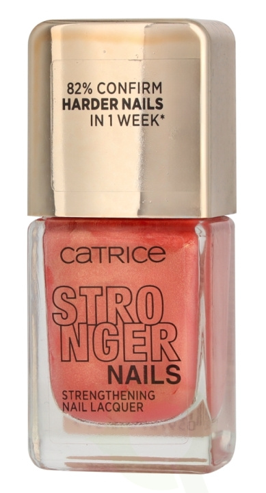 Catrice Stronger Nails Strengthening Nail Lacquer 10.5 ml 07 Expressive Pink in de groep BEAUTY & HEALTH / Manicure/pedicure / Nagellak bij TP E-commerce Nordic AB (D05874)