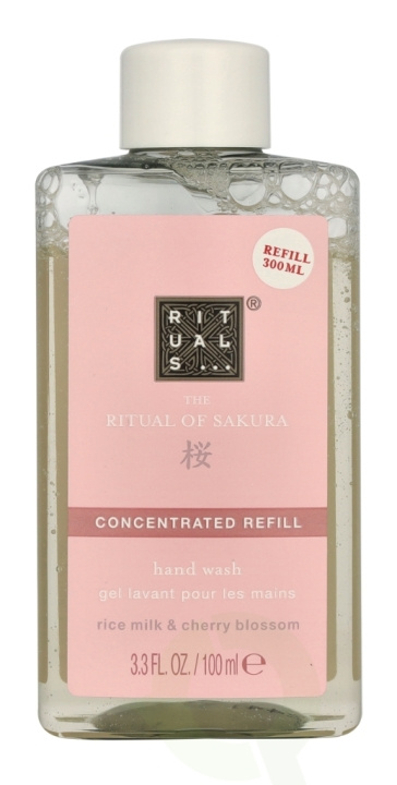 Rituals Sakura Concentrated Hand Wash Refill 100 ml in de groep BEAUTY & HEALTH / Huidsverzorging / Lichaamsverzorging / Geurende zeep bij TP E-commerce Nordic AB (D05945)