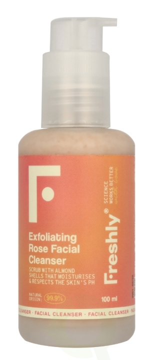 Freshly Cosmetics Exfoliating Rose Facial Cleanser 100 ml in de groep BEAUTY & HEALTH / Huidsverzorging / Gezicht / Schoonmaak bij TP E-commerce Nordic AB (D05974)