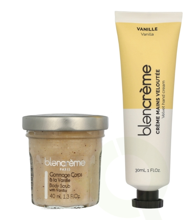 Blancreme Hand Cream Duo 70 ml Hand Cream 30ml/Scrub 40ml - Tonka in de groep BEAUTY & HEALTH / Manicure/pedicure / Handcrèmes bij TP E-commerce Nordic AB (D06121)