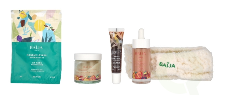 Baija Paris Baija Toning & Comforting Face Set 99 ml 50ml/30ml/4ml/15ml/trousse/Headband in de groep BEAUTY & HEALTH / Huidsverzorging / Gezicht / Gezichtscrèmes bij TP E-commerce Nordic AB (D06133)