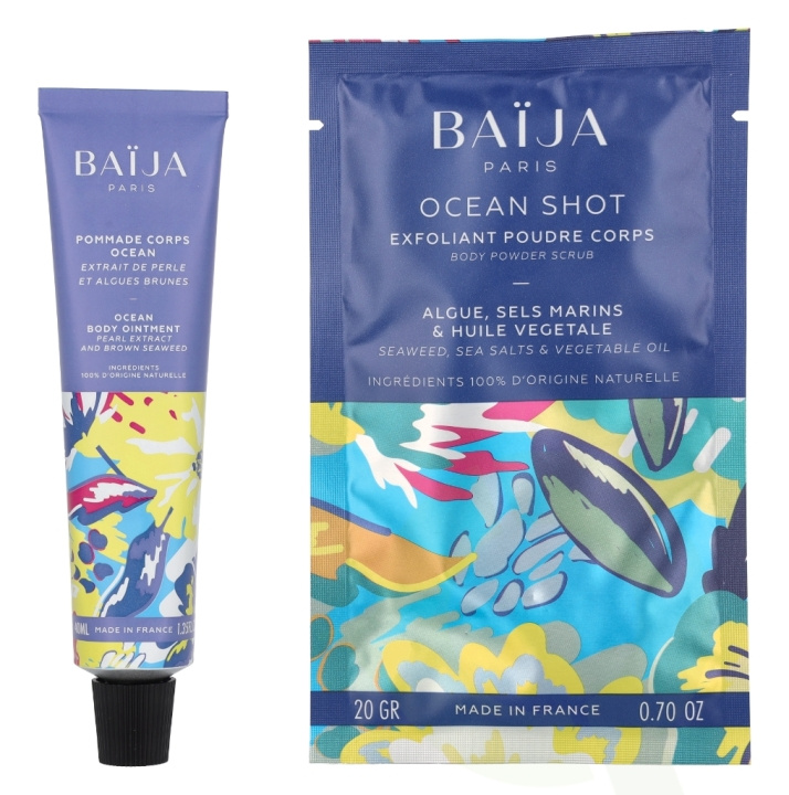 Baija Paris Baija My Ocean Body Set 60 ml Body Ointment 40ml/Exfoliant Powder 20gr in de groep BEAUTY & HEALTH / Huidsverzorging / Lichaamsverzorging / Body lotion bij TP E-commerce Nordic AB (D06175)