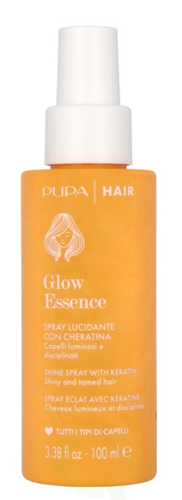 Pupa Milano Pupa Glow Essence Shine Spray With Keratin 100 ml in de groep BEAUTY & HEALTH / Haar & Styling / Haarverzorging / Glans bij TP E-commerce Nordic AB (D06222)