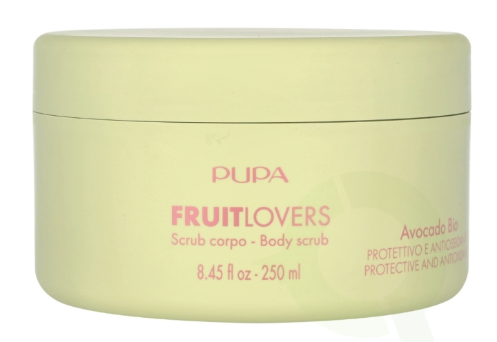 Pupa Milano Pupa Fruit Lovers Body Scrub Fruit Lover Gommage Corps 250 ml Avocado in de groep BEAUTY & HEALTH / Huidsverzorging / Lichaamsverzorging / Body lotion bij TP E-commerce Nordic AB (D06224)