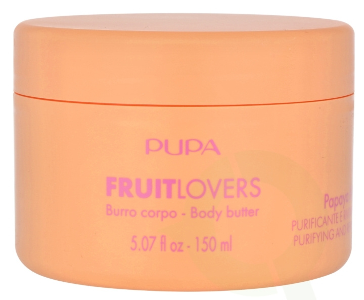 Pupa Milano Pupa Fruit Lovers Body Cream Fruit Lover Creme Corps 150 ml Papaya in de groep BEAUTY & HEALTH / Huidsverzorging / Lichaamsverzorging / Body lotion bij TP E-commerce Nordic AB (D06227)