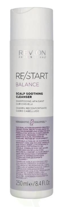 Revlon Re/Start Balance Scalp Soothing Cleanser Shampoo 250 ml in de groep BEAUTY & HEALTH / Haar & Styling / Haarverzorging / Shampoo bij TP E-commerce Nordic AB (D06250)