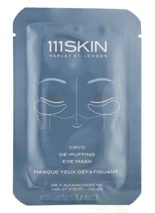 111Skin Cryo De-Puffing Eye Mask Set 48 ml 8x6ml in de groep BEAUTY & HEALTH / Huidsverzorging / Gezicht / Maskers bij TP E-commerce Nordic AB (D06310)