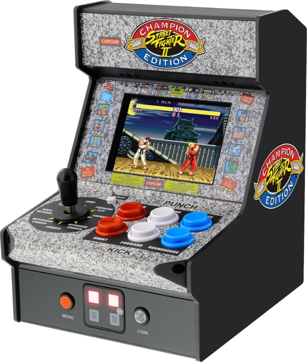 My Arcade Street Fighter 2 Champion Edition Micro-speler 7,5 in de groep HOME ELECTRONICS / Spelconsoles en accessoires / Overige games bij TP E-commerce Nordic AB (D06321)