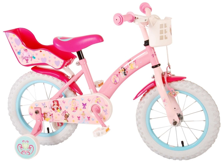 Volare Kinderfiets 14 - Disney Princess (21409-CH) in de groep SPEELGOED, KINDER- & BABYPRODUCTEN / Buitenspeelgoed / Fietsen & Steppen bij TP E-commerce Nordic AB (D06353)