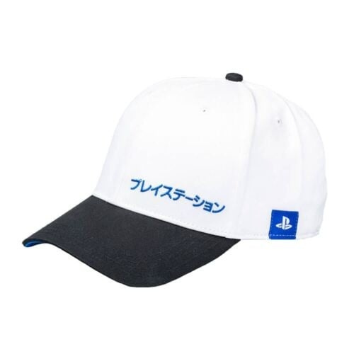 Numskull Officiële Playstation Japans geïnspireerde Snapback in de groep SPORT, VRIJE TIJD & HOBBY / Accessoires / Hoeden & Petten bij TP E-commerce Nordic AB (D06359)