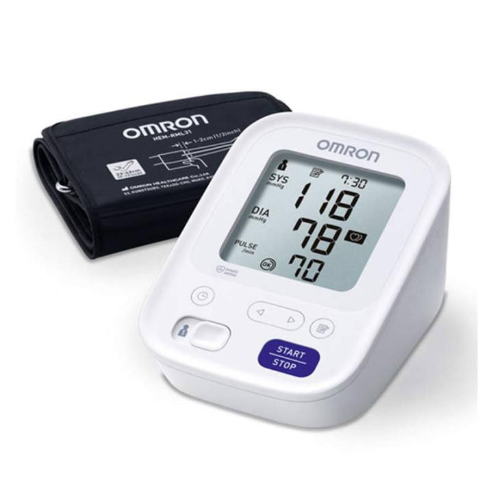 Omron M3 Bloeddrukmeter in de groep BEAUTY & HEALTH / Gezondheidszorg / Bloeddrukmeters bij TP E-commerce Nordic AB (D06368)